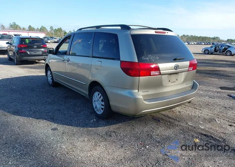 2004 Toyota Sienna Le z USA, uszkodzony, nr VIN 5TDZA23C34S166621